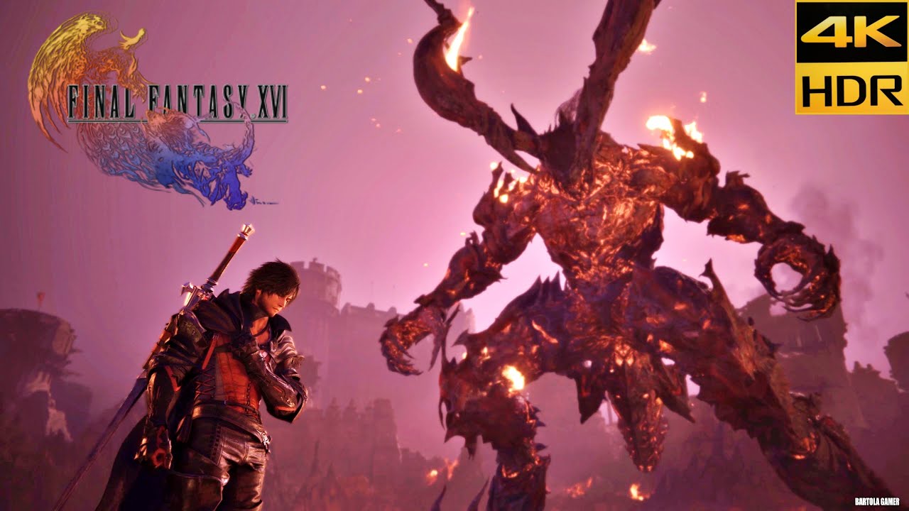 Final Fantasy XVI - Ifrit Boss Fight | PC (4K 60FPS) - YouTube