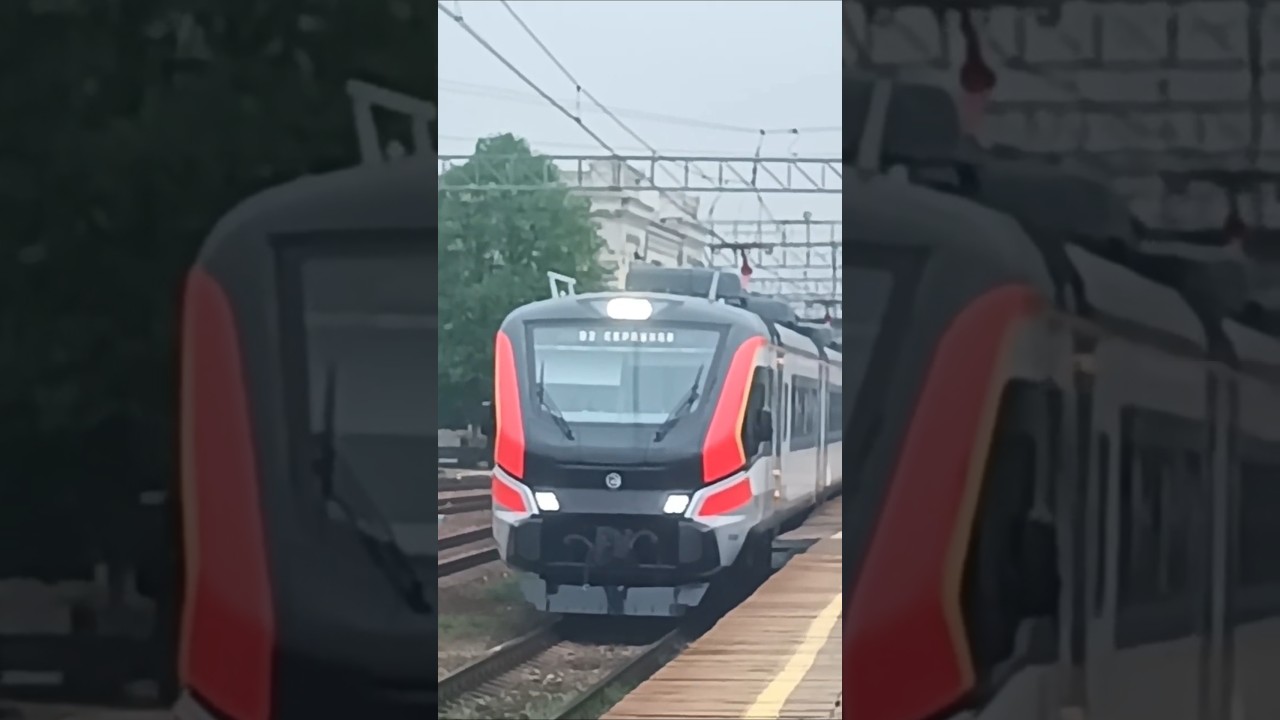 #Эп2дм-0307 отправляется с #мцд2 Москва-Товарная #дмз #train #мцд #рекомендации #поезд #railway