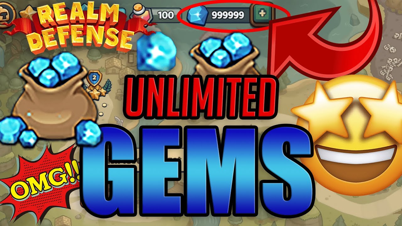 Realm Defense Cheat Unlimited Free Gems Hack YouTube