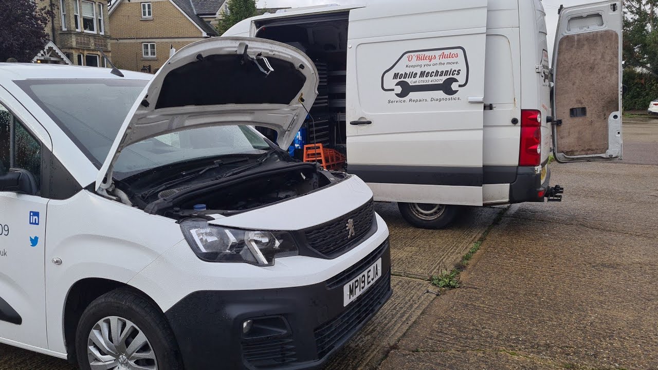 2019 Peugeot Partner 1.5 High Pressure Fuel Leak From Common Rail To