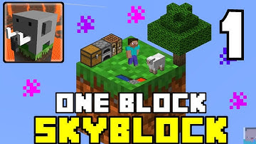 Craftsman SKYBLOCK but i only have ONE BLOCK (EPIC SKYBLOCK SURVIVAL)
