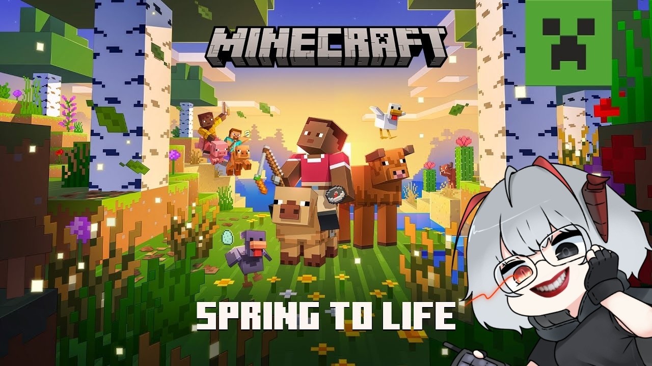 AKU MAU MEMBUAT SUNGAI DAN TEMPAT BERKEBUN - MINECRAFT