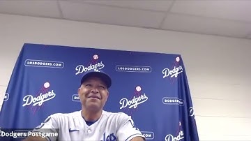 Dodgers pregame: Dave Roberts talks 