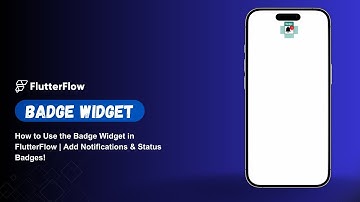 How to Use the Badge Widget in FlutterFlow | Add Notifications & Status Badges!