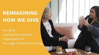 Celebrity Reimagining How We Give: Funding Community-Based Organizations through Collective Giving Profile