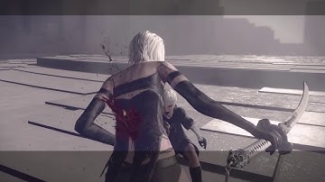 NieR:Automata - 9S and A2 (Final Boss Battle for Ending D & E)