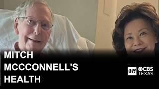 Sen. Mitch McConnell says he was briefly unconscious, had pneumonia