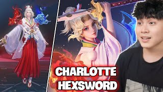 VUX MỘT NGÀY LEO RANK VỚI SKIN CHARLOTTE HEXSWORD GÁNH TEAM CỰC MÃN NHÃN LIÊN QUÂN MOBILE