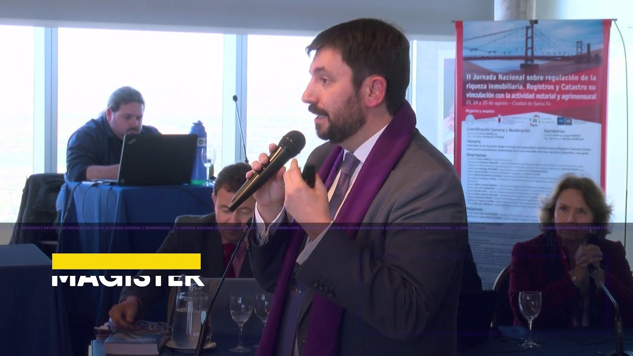 ENFOQUE CATASTRAL Y REGISTRAL DE LA USUCAPIÓN - MAGISTER SEBASTIAN SABENE