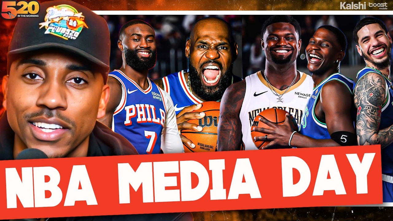 Jeff Teague REACTS to NBA MEDIA DAY: LeBron on joining Knicks, JB on biggest alpha, Zion's struggle