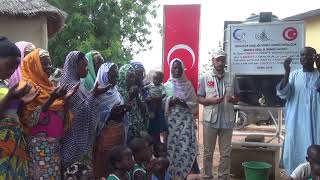 Mi̇haliççik Gençli̇ğe Hi̇zmet Derneği̇ 2.Su Kuyusunu Ganada Açti