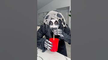 Monster drinks the Coca Cola 🤣 #shorts