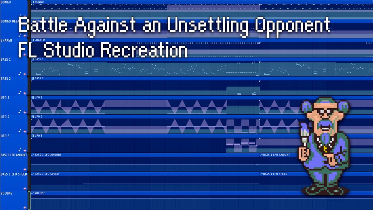 Earthbound OST: 038 - Battle Against an Unsettling Opponent [Recreation + FLP]