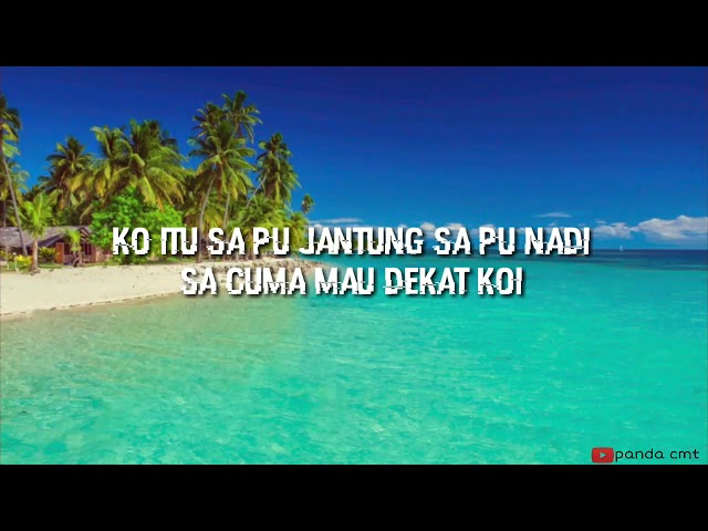 Dengan koi || bagarap || Ko itu sa pu jantung sa pu nadi Sa cuma mau dekat koi [lagu timur populer] class=