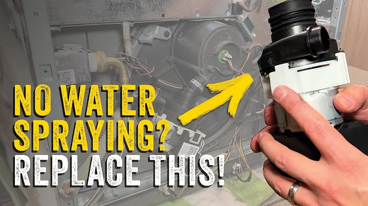 Dishwasher Not Spraying Water? Easy DIY Circulation Pump Replacement!