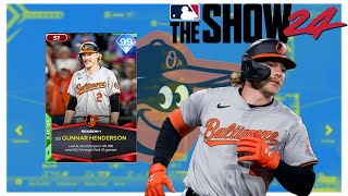 *99* GUNNAR HAS JOINED THE SQUAD ! - No Money Spent Ep. 23 (MLB The Show 24)