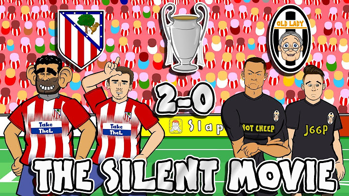 😂Atletico Madrid vs Juventus: The Silent Movie😂 (2-0 Parody Goals Highlights Champions League 2019)