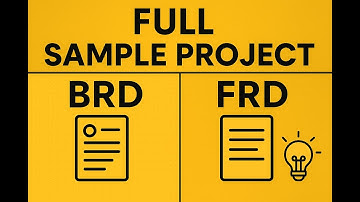 Full BRD + FRD Sample Project | Complete Business Analyst Documentation Guide