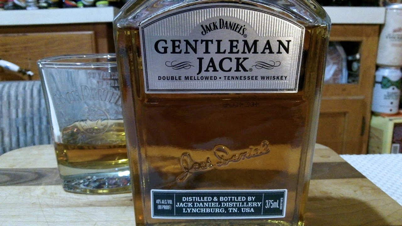 Jack Daniel\'s Gentleman Jack (80 Proof) DJs BrewTube Booze Review #27 -  YouTube