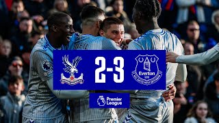 PREMIER LEAGUE HIGHLIGHTS: CRYSTAL PALACE 2-3 EVERTON