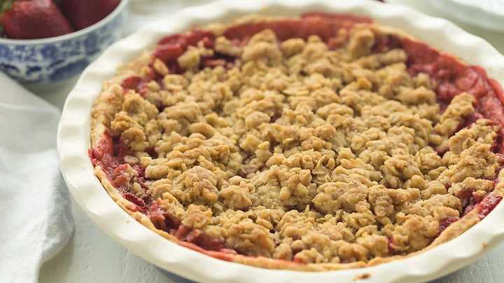 Streusel Topped Fresh Strawberry Pie Recipe