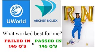 Passing NCLEX On 2nd Attempt | UWorld vs. Archer | Caitlyn Monae'