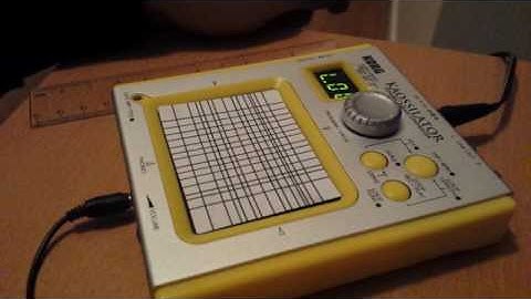 kaossilator - Reese making intro music