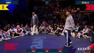 Gonzy vs Batalla 1ST CHALLENGER ROUND Hiphop Forever Warrior Edition - Summer Dance Forever 2018