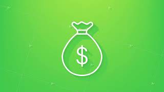 Money, finance and payments. Set outline web icon. Motion graphics. screenshot 3