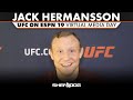 Jack Hermansson | UFC on ESPN 19 virtual media day interview