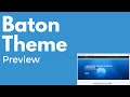 Baton WordPress free theme | Multi-purpose theme | Drag and drop | PREVIEW