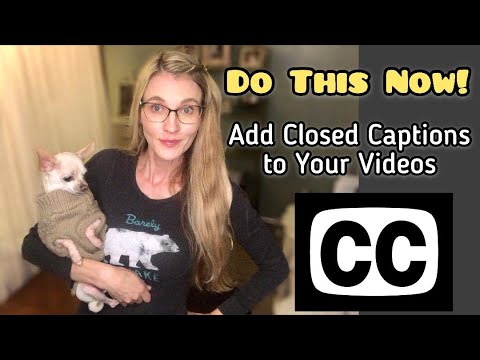 how to add closed captioning to a youtube video how to add closed captioning to a youtube video