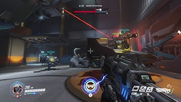 Overwatch gameplay Quickplay #2 - meet hacker in game !!!!