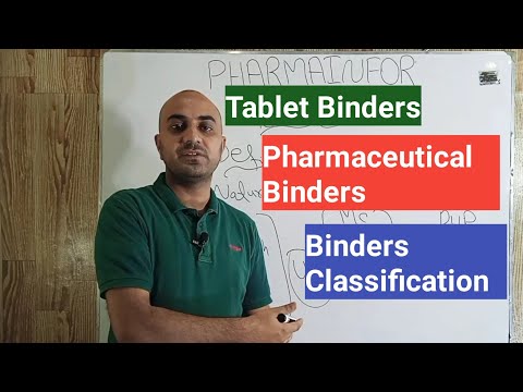 Video: Binders: properties, classification, description, application