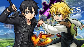 KIRITO VS. MELIODAS || BATALLA DE RAP || DECKERS PROD. INTERNET