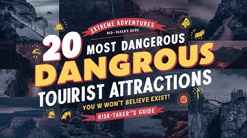 20 Most Dangerous Tourist Attractions in the World