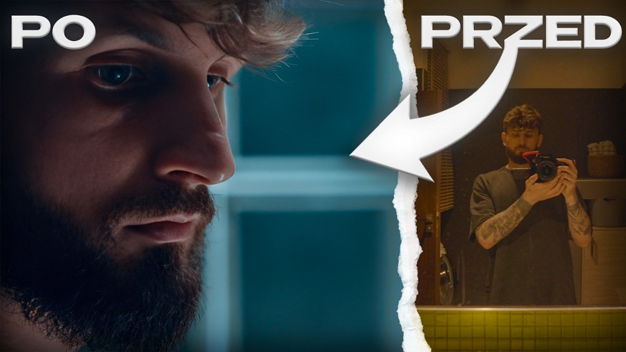 JAK STWORZYŁEM TEN CINEMATIC  KADR  PRZED i PO