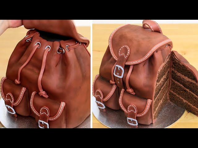 Purse Cake with Buttercream Icing