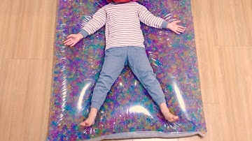 DIY Orbeez Bed !!  Made with Orbeez and Water Beads