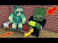 Monster School: poor baby zombie family - Minecraft Animation