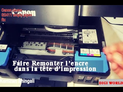 Vidéo: Comment recharger correctement l'impression avec de l'encre ?