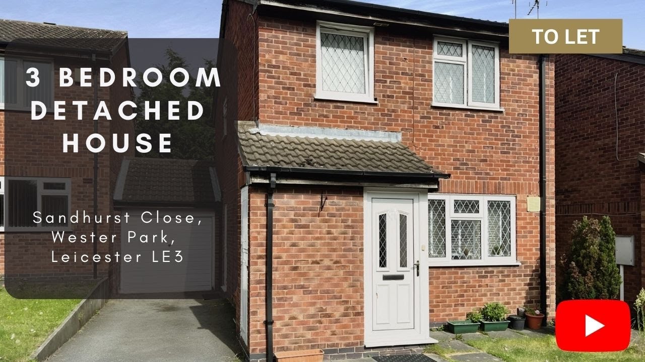 3 Bedroom House for Rent Sandhurst Close LE3 Leicester JLA (Johals Letting Agents) YouTube