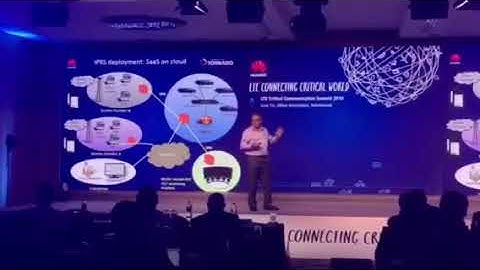 Mobile Tornado presentation at HUAWEI Critical Communication summit 2016 in Amsterdam