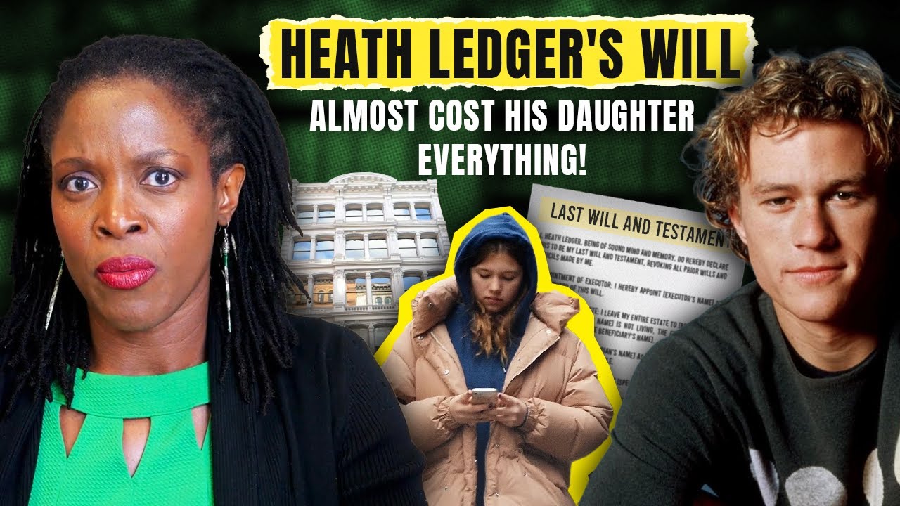 Heath Ledger's Will The Shocking Mistake That Almost Cost His