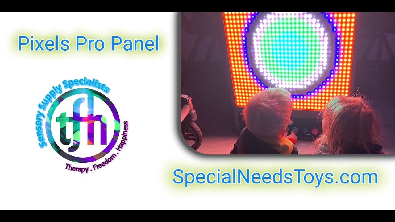 Pixel Pro Illumination & Sensory Exploration Panel - YouTube