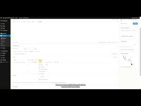 Jigoshop: Custom Attributes TinyMCE  — Documentation