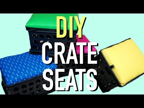 DIY CRATE SEATS | A Classroom Diva