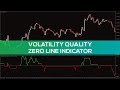 Volatility Quality Zero Line Indicator - BEST REVIEW