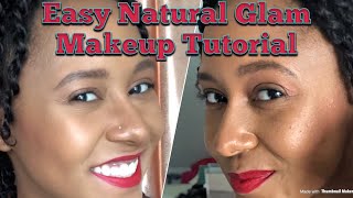 Easy Natural Glam Makeup Tutorial