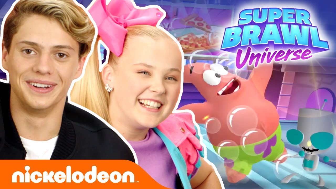 SUPER BRAWL UNIVERSE 👊 Jace Norman vs JoJo Siwa! | Nick